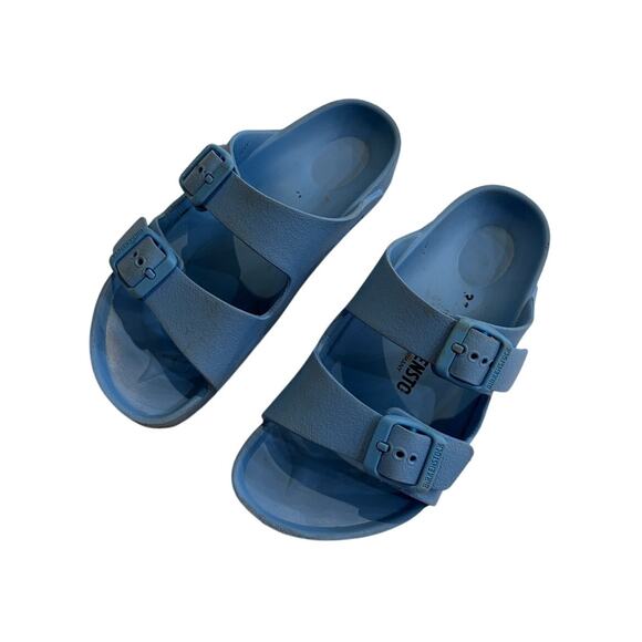 Birkenstock Arizona Eva Sandals Kids Size EU 31 US 13 Elemental Blue Narrow - Picture 1 of 13